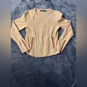 Ralph Lauren Tan Knit Sweater